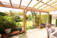 überdachte Terrasse