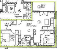 1. Obergeschoss - ETW 4