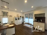 offener Wohn- und Essbereich 