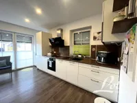 offener Wohn- und Essbereich 