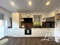 offener Wohn- und Essbereich 