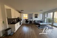 Wohn- und Essbereich mit Küche