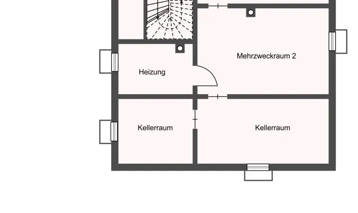 Grundriss-Skizze UG