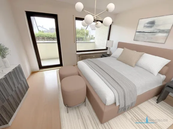 Schlafzimmer (Visualisierung)