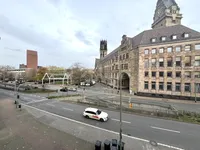 Ausblick auf das Rathaus und Stadt Archiv