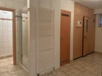 Saunabereich im Keller