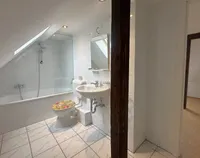 Badezimmer Spitzboden
