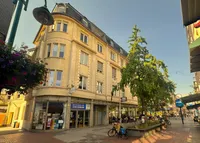 Markantes Eckgebäude