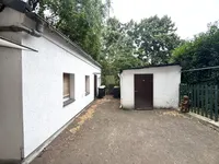 gepflasterter Hof