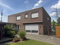 Terrasse des Zweifamilienhauses