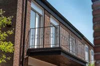 Rückseite Balkon