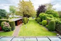 Blick vom Balkon