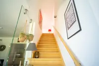 Treppe zum Obergeschoss