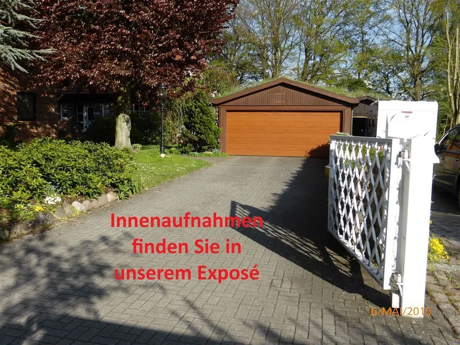 Garage - Innenfotos im Exposé