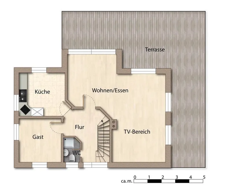 Grundriss Erdgeschoss