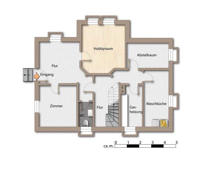 Grundriss Kellergeschoss