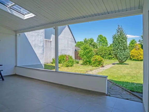 überdachte Terrasse