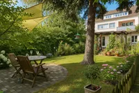 Garten Flügelanbau