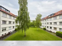 Blick vom Balkon