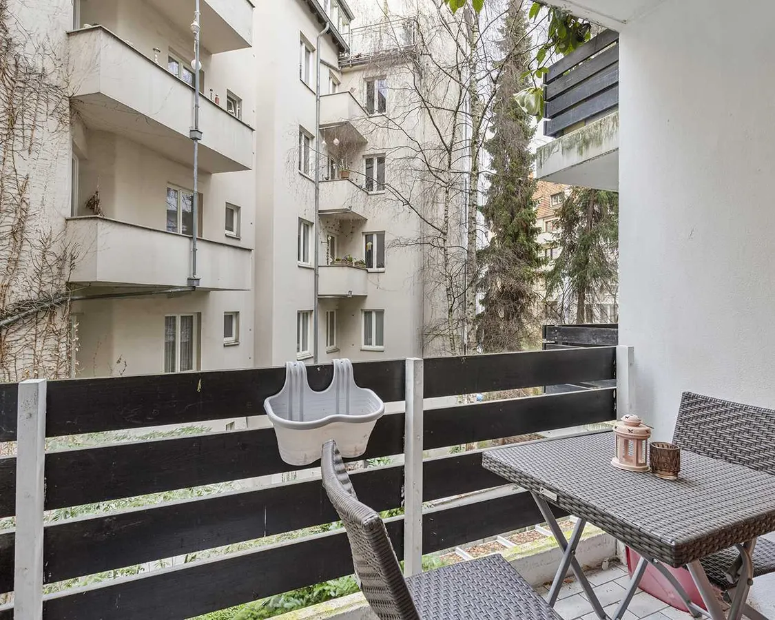 Balkon Rückseite