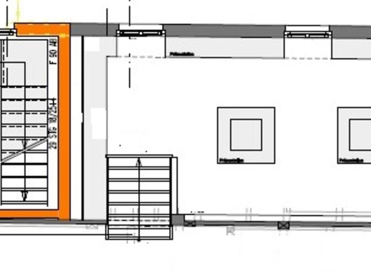 Grundriss Zwischengeschoss (Ladenlokal)