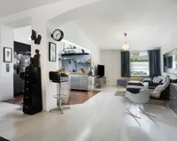 Atelier: Aufenthalts-/Essbereich