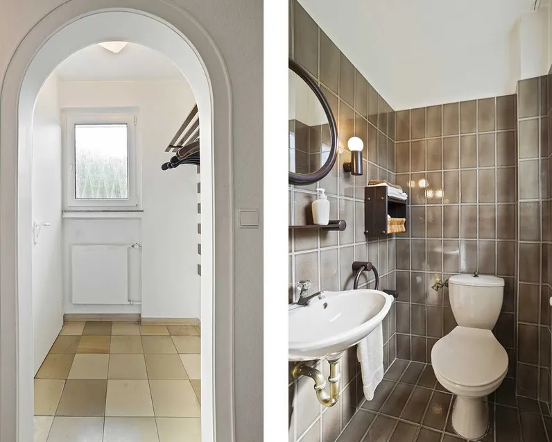 Diele  und  Gäste-WC