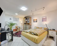 Wohnlich ausgebauter Raum im Souterrain