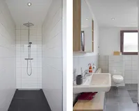 Badezimmer Dachgeschoss