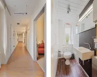 1. Obergeschoss Praxis Flur/WC