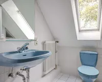Badezimmer Spitzboden