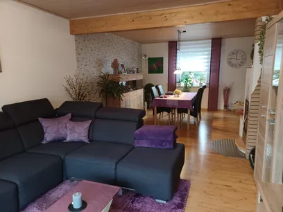 Blick ins Esszimmer