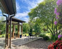 Terrasse am Wohnzimmer