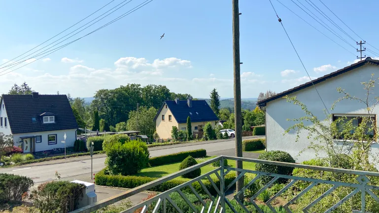 Ausblick  von der Terrasse