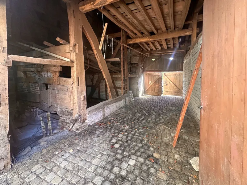 Scheune Rückansicht