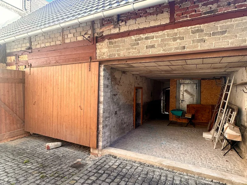 Scheune Rückansicht