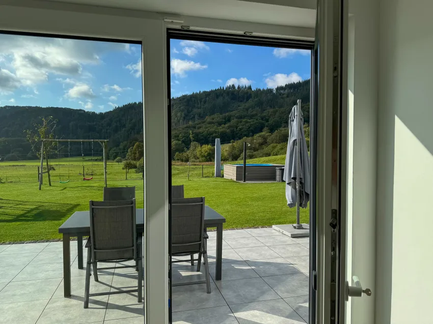 Blick Richtung Terrasse