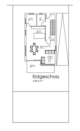 Bebauungsvorschlag Erdgeschoss