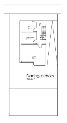 Bebauungsvorschlag Dachgeschoss 