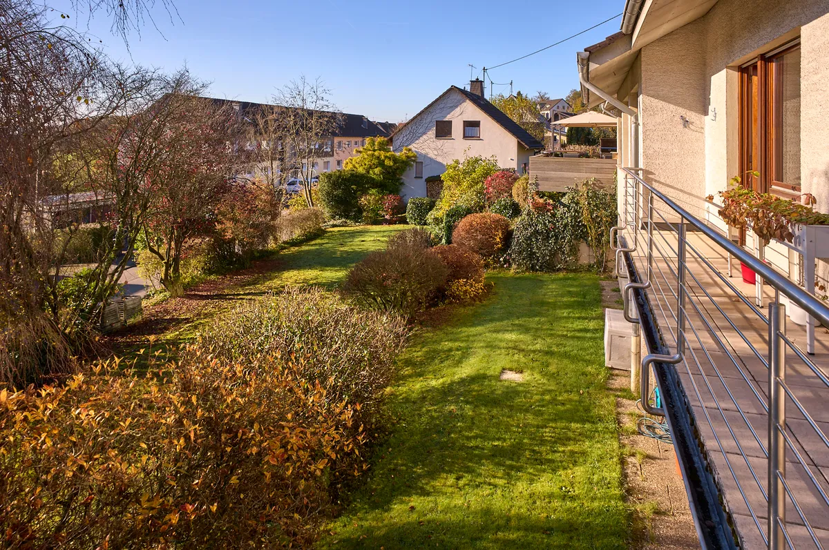 Blick zur Terrasse