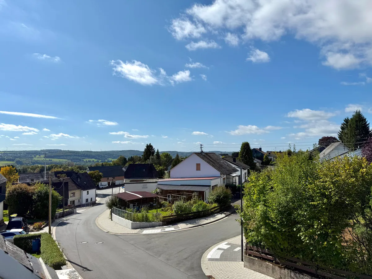 Fernblick vom Balkon DG