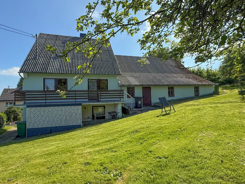 Hintere Gebäudeansicht
