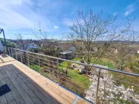 Fernblick vom Balkon