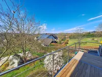 Fernsicht vom Balkon