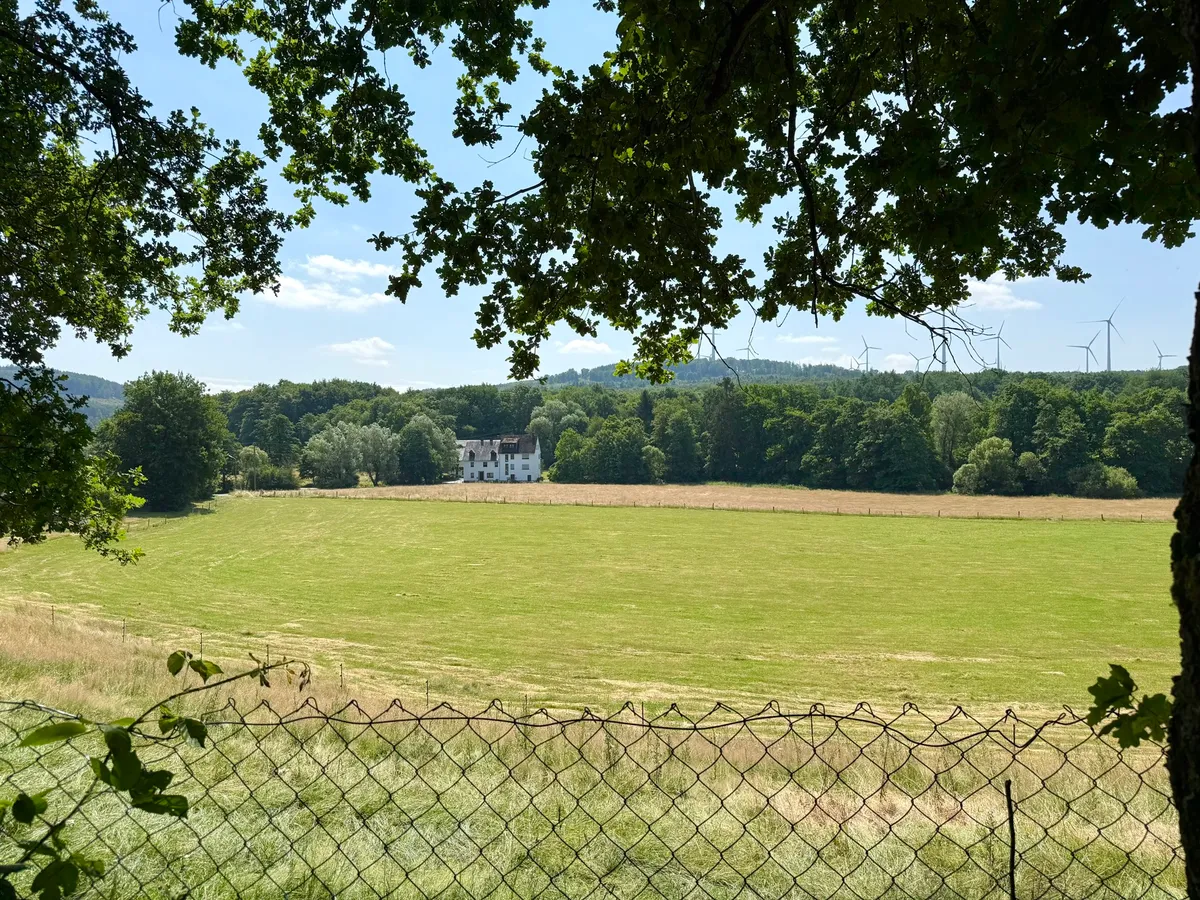 Fernblick vom Grundstück
