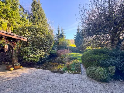 Terrasse mit Blick ins Grüne