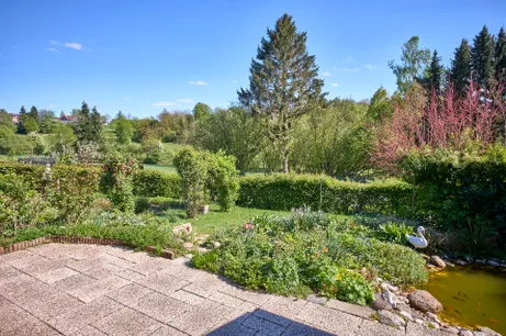 Terrasse mit freiem Blick 