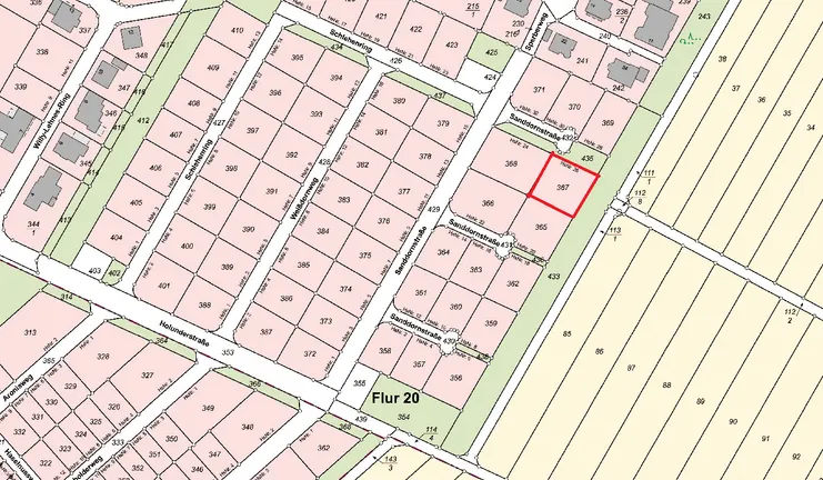 Eckgrundstück Randlage