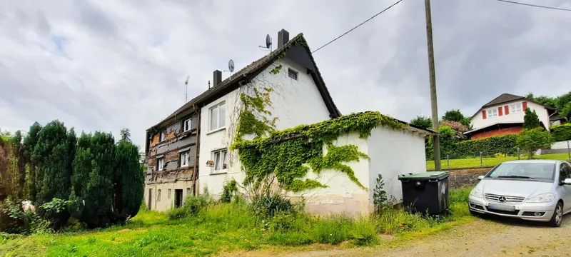 seitliche Rückansicht