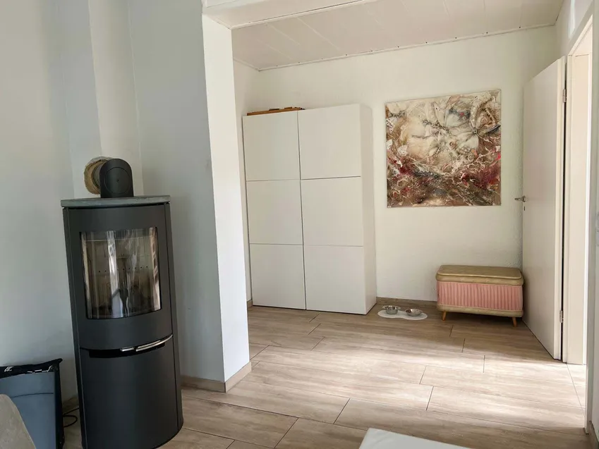 Ofen im Esszimmer
